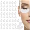 CQXSYTBN Patch Occhi Extension per Ciglia Finte, 50 Paia Eye Gel Patches per Extension Ciglia, Panno Gel per Trucco e Cura Occhi, Maschere Salone per Bellezza e Cura Ciglia