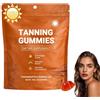 BNOYONERAS Tanning Gummies For Women, 2026 Abbronzatura Rapida Senza Sole, Astaxantina, Miscela di Beta-Carotene e Licopene, Luminosità e Idratazione Della Pelle per un Bagliore Naturale, 60 PC，1