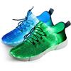 Shinmax Scarpe Uomo Donna Fibra Ottica Scarpe LED 7 Colori 4 Modes USB Ricaricabile Light Up Scarpe Leggero Traspirante Comode Casual Sneaker Sportive Sneaker per Festa Natale Regalo