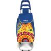 Excelsa New Delhi Carrello Porta Spesa, Capacità 38 L, Sacca Rimovibile, Idrorepellente