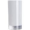 Excelsa Linea Bagno Bicchiere Portaspazzolini, Plastica, Bianco