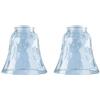 Westinghouse 81277 - paralume a campana di vetro molato trasparente (Confezione da 2)