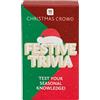 Talking Tables - CCROWD-FESTIVETRIV Christmas Trivia Game/Domande di Natale Quiz, Giochi da tavolo divertenti per famiglie, bambini, adulti, calze riempitive, regali per lui o lei, Rosso