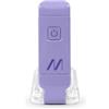 Muitomas Lampada da Lettura con Clip, Luce LED Portatile per Libro, Luce da Lettura Ricaricabile USB-C, Lampada da Libro Regolabile per Leggere a Letto, Lilla