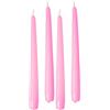 Cereria Di Giorgio - 12 Candele Coniche - Ø 2,2 cm h. 30 cm - Rosa Polvere (Confezione da 2)