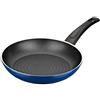 GSW Dreamline 209298 - - Padella a induzione, Senza Coperchio, 24 cm, Alluminio, Blu/Nero, 43 x 24,7 x 4,5 cm