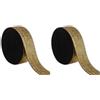 IPEA Elastico per Cucito LUREX - Corda Elastica da Cucire - 10 METRI - Made in Italy - Nastro Elastico da Cucito 40 mm Brillante per Accessori, Vestiti, Gonne, Borse, Cinture - Fettuccia Piatta - Oro