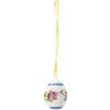 Hutschenreuther Porcellana Mini uovo di saluti primaverili trifoglio porcellana temi di raccolta Pasqua 2023 mini uovo - ovale - Ø 3,4 cm - h 5,2 cm, porcellana