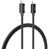 REMAX Cable USB-C USB-C Remax Ladon, USB4.0, RC-C039, 1m, 240W, (black)