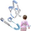 Xiuyer Imbracatura di Sicurezza per Bambini, Xiuyer 2.5M 2 in 1 Anti-Perso Cintura da Polso Cinturino con Blocco Guinzaglio di Sicurezza per Ragazzi e Ragazze Passeggio