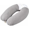 Sei Design Cuscino Allattamento XXL 190x30 - Cuscino Gravidanza Ergonomico, Cuscino Laterale per Dormire - Fodera in Cotone, Cuscino Neonato Accessori Utili