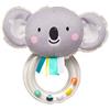 Taf Toys Kimmy Koala Newborn Baby Rattle. Soft Plush Toddler Sensory Ring Rattle with Ribbons and Crinkling Ears. Easy to Grab. Colourful Beads. Suitable for Boys & Girls from Birth