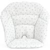 Stokke Cuscino Stokke Clikk, Blueberry Boat - Compatibile con il Seggiolone Stokke Clikk - In Cotone organico - Double-face e Lavabile in lavatrice - Per bambini dai 6 ai 36 mesi