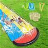 panemy Gonfiabile per Bambini Mare, Doccia Esterna Giardino con 2 Bodyboard