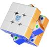 Bucaxit Cubo di Velocità, Moyu Weilong WRM V11 3x3 Magnetica Speed Cube Professionale 3D Velocità Puzzle Giocattoli Educativi for Amante dei Cubi (Magnetic version)
