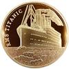 Hotaden 1pc Titanic Ship Moneta commemorativa del Titanic Incident Raccogliere BTC Bitcoin Arte Gifts Home Decoration