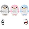 Suuwwn Pinguino Positivo, 3pcs Pinguino di Supporto Emotivo, Pinguino Positivo Divertente, Carino Uncinetto Pinguini, per Incoraggiamento per Gli Amici, Decorazioni per la Casa