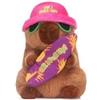 generico Play by Play Peluche compatibile Capibara Surf, 23 cm, Morbido da Abbracciare, scegli il tuo preferito di capibara (rosa)