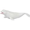 Hidyliu Modello di Balena Beluga Simulazione Realistica Giocattolo in PVC per Bambini Educazione Cognitiva Sugli Animali Marini Decorazione Domestica Multifunzionale 7,1 X 2 Pollici, Ottimo