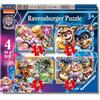 Ravensburger - Puzzles Paw Patrol | Puzzle Bambini | Puzzle Bambini 3 Anni O Più | 4 In A Box Puzzles 12-16-20-24 Pezzi | Dimensione 19x14cm | Regalo Bambino 3 Anni O Più
