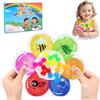 Felly Giochi Sensoriali Gioco Gel Anti Stress Autismo Giocattoli, Giocattoli Sensoriali di Ordinamento dei Colori, Giochi Montessori per bambini Ragazzi Ragazze Regali 3+ anni