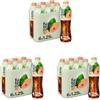 Fuze Tea, Bevanda Rinfrescante Analcolica di Té al Gusto Pesca e Rosa, Senza Zuccheri - 6 Bottiglie da 1.25 ml (Confezione da 3)
