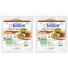 NATTURA Piadina Integrale Bio, 3 Piadine con Farina Integrale, Senza Lievito, Lavorazione Wrap and Roll, Prodotto Vegano Ricco di Fibre, Senza Olio di Palma, 330 g (Confezione da 2)