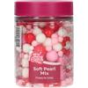 FunCakes Soft Pearls Mix Crazy in Love: Perle di Zucchero Commestibili per Decorare Torte, Crostate e Cupcake, Ottimo Gusto, Ottime per Decorazioni, 80 g