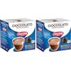 CRASTAN 1870 - Capsule compatibili Dolce Gusto - Cioccolato Gusto Classico - 1 Box da 10 Capsule - Senza Glutine (Confezione da 2)