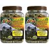 Zoo Med Zoomed Food Natural Grassland Tortoise - 23 gr (Confezione da 2)