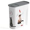 Curver Contenitore per Alimenti, Gatto, 2.5 kg