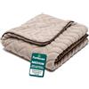 FurHaven Copertura di ricambio per letto per animali domestici, in velluto felpato, con onde, perfetta comodità, lavabile, per cani, marrone, taglia M