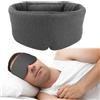 HENGBIRD Maschera per Dormire Morbida e Traspirante - Mascherina Notte Oscurante in Tessuto Modal, Regolabile e Lavabile, Comoda Maschera Occhi Sonno per Viaggio, Aereo, Ufficio o Pisolino