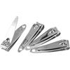 OATIPHO Set 20 Pezzi Pinza per Unghie Taglio Doppio Curvato e Punta Affilata, Attrezzi Metal Nail Cutter per Pedicure