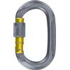 Skylotec OVX SG, SCREW GATE, ANTHRACITE/MUSTARD