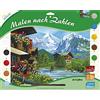 Mammut Spiel & Geschenk Mammut A30PL/30 - Dipingere con i Numeri, Idillio in Montagna