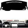 generico Pelle di alta qualità copri cruscotto Compatibile con MG ZS ，tappetino cruscotto(Black gray)