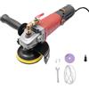 ROGONPDK Lucidatrice a umido a 6 marce, lucidatrice a mano elettrica granito pietra 5000RPM 860W, lucidatrice, smerigliatrice elettrica a umido, smerigliatrice, per granito e pietra