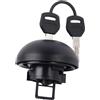 Uenopedin MJ Tappo del serbatoio adatto per Clio 2 3 Master 2 Espace 2 Twingo Scénic Kangoo 2 Trafic Tappo del serbatoio con serratura e 2 chiavi Codice articolo 7701471585 7701470950