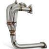 Gravity Performance Collettore di scarico da 5,1 cm, compatibile con Citroen C2 1.6L 16v VTS 125bhp modelli 2005-2011 sistema di scarico De Cat in acciaio inox