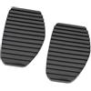 Inovey 2Pcs Freno Frizione In Gomma Pedale Sostituzione Copertura Compatibile Con Peugeot 306 405 406 407 508 Citroen 450412 -nero -2 pezzi