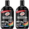 Turtle Wax colore magia jet Black Wax & Polish + maglia rasata 100% puro panno