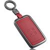 OFF WE GO Cover Guscio Chiave Pelle per Renault Clio Dacia Megane Captur Arkana,Rosso | per Dacia Sandero 3/Stepway 3/Duster 2/Jogger/Bigster,Arcan,Austral,Zoe,Kadjar,Scenic 4/Grand Scenic,Espace 5/6,Koleos 2
