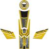 Resin Bike Kit Adesivi Moto Compatibile con Benelli TRK 502X 2021-2026 Giallo. Protezioni Grip Para-Serbatoio Base Antigraffio e Antiurto. Adesivi Resinati 3D Made in Italy