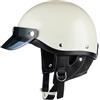 Kasmole Mezzo Casco,Caschi Per Adulti Motociclisti | Visiera Solare Sgancio Rapido Aerazione per Corsa Ciclismo Urbano Bicicletta Skateboard