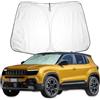 BIXUAN Avenger 2024 Parasole Compatibile con Jeep Avenger Parabrezza per Mokka B Mokka E 2021-2023 2024 2025 Copertura Parabrezza Auto Parasole Antivento Bloccato Copertura UV