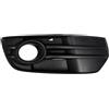 MLIOJU Auto Faro Griglia Griglia fendinebbia paraurti anteriore per Q5 2009 2010 2011 2012 Copertura protezione griglia cromata faro sinistro/destro OEM:8R0807681A