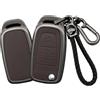 HIBEYO Chiave pieghevole per auto compatibile con DAF 106 CF Euro 6 2022 XG XG XF, custodia protettiva per chiave a distanza, portachiavi a portafoglio, portachiavi, portachiavi, portachiavi,