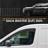 CHROMEMASTER HEKO | Compatibile con Dacia Bigster 2025+; Deflettori per Vetri Laterali; 4 pz; Deflettori d'Aria Antipioggia, Antiturbo, Oscurati, Aerodinamici; Installazione Rapida e Semplice