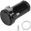 LALAGO Compressore Aria Tromba Nero 12V 150dB, Air Pump Pompa ad D'aria Clacson Cromato, Motore per Clacson per Qualsiasi Tromba D'aria Camion Van Barche ect